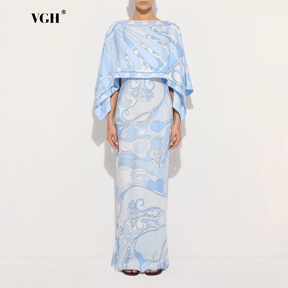 Women Formal Wear Set - Conjunto de Duas Peças VGH Azul
