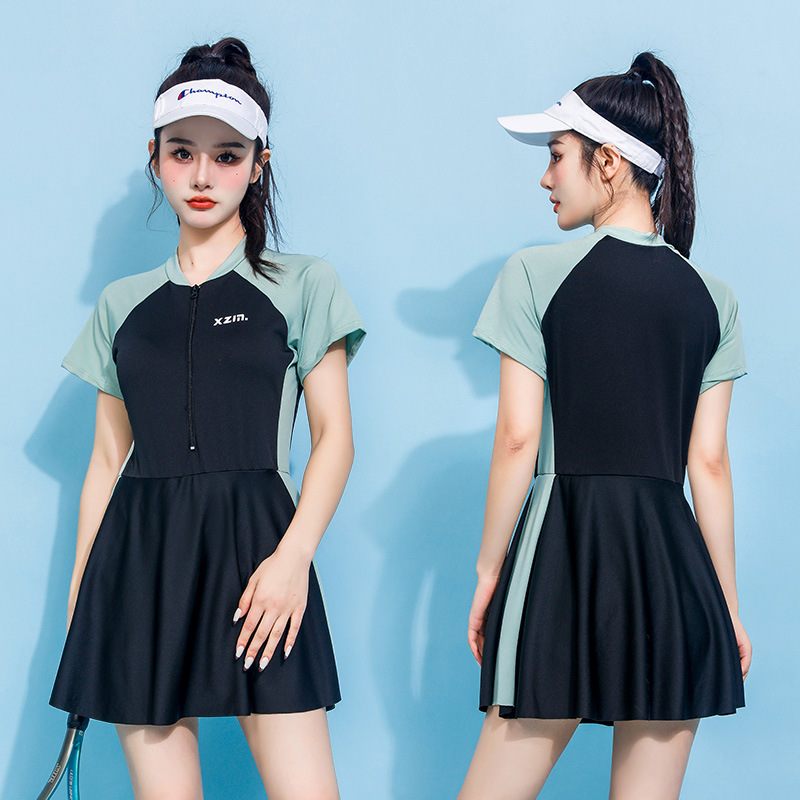 Young Women'S Formal Wear - Maiô Feminino de Manga Longa com