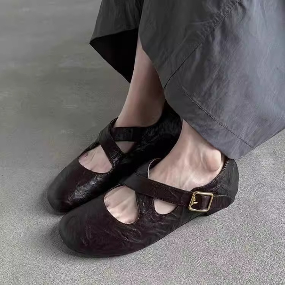 Women'S Work Fashion - Sapatos Planos Elegantes e Sexy de