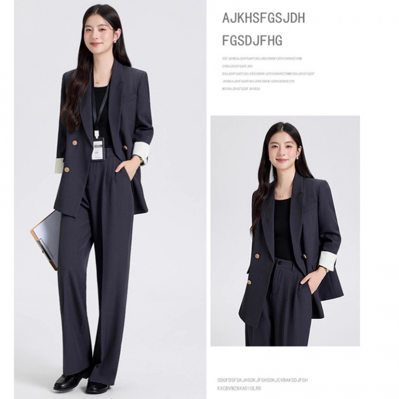 High End Women'S Formal Wear - Conjunto de Terno Feminino para Primavera
