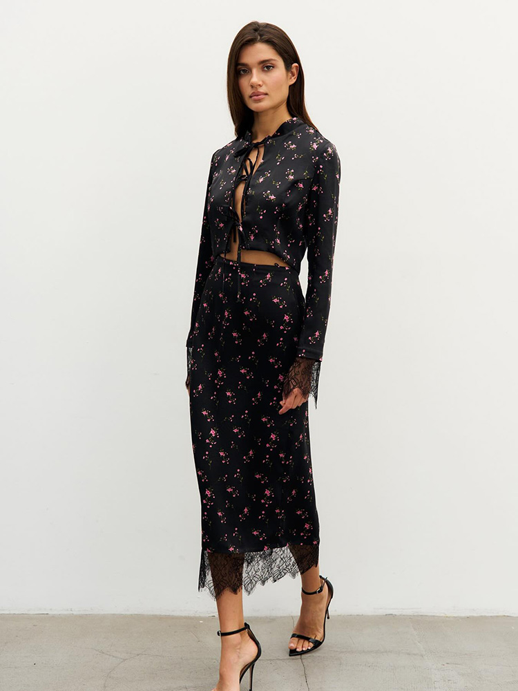 Women Formal Wear Set - Conjuntos de Roupas Femininas Estampados de