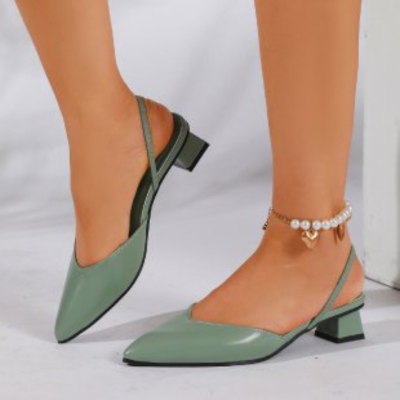 Formal Women Daily Wear Sandals - Sapatos femininos de salto alto com