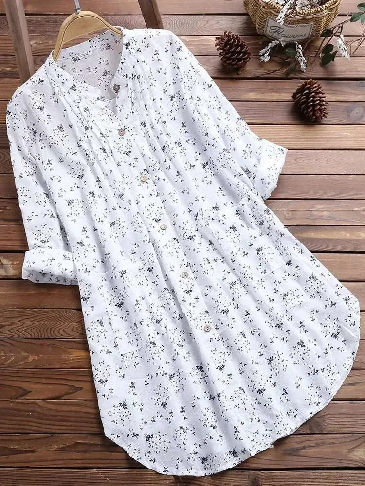 Women'S Formal Wear Blouse - Plus size camisas femininas 2025 novo