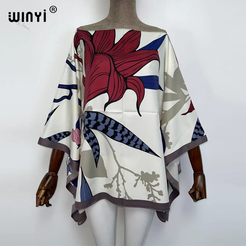 Young Women'S Formal Wear - WINYI Novo Top Estampado do Oriente