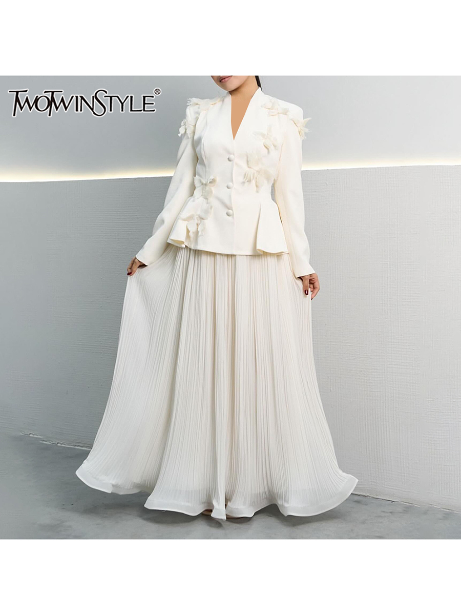 Women Formal Wear Set - Twotwinstyle elegante conjuntos de duas peças