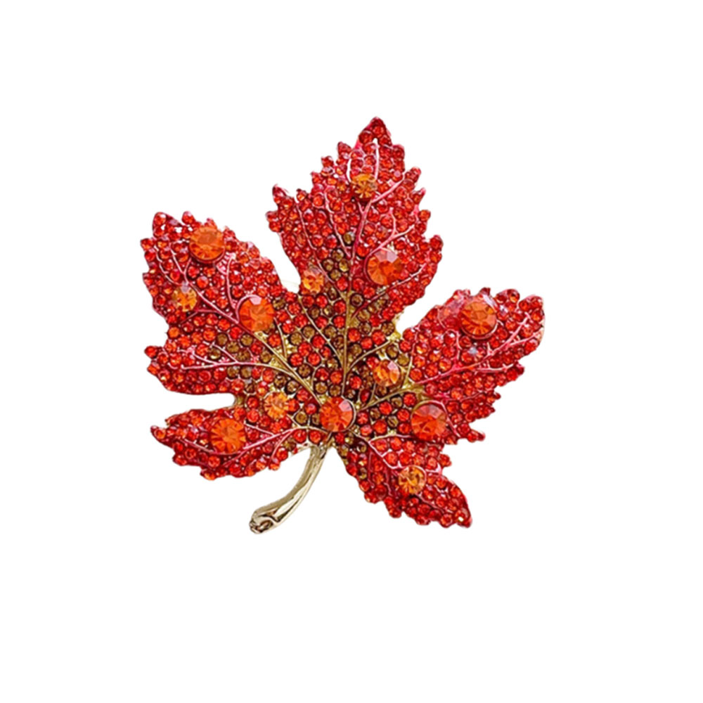 High End Women'S Formal Wear - Broche de folha de bordo com