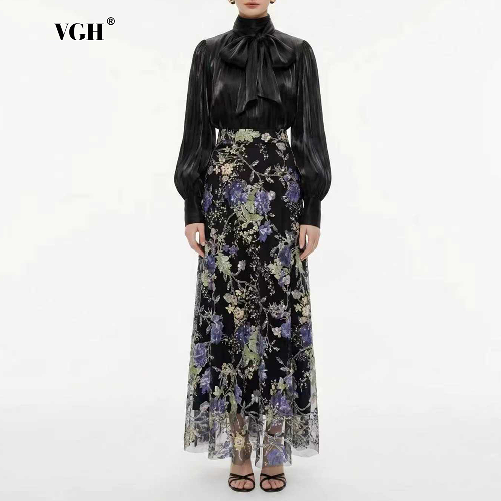Women Formal Wear Set - Conjunto Elegante e Chic VGH Preto