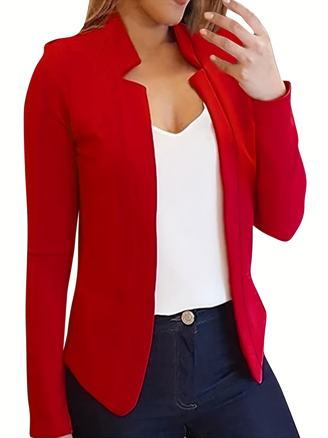 Women'S Formal Wear Cardigan - Nova roupa feminina transfronteiriça, cor pura