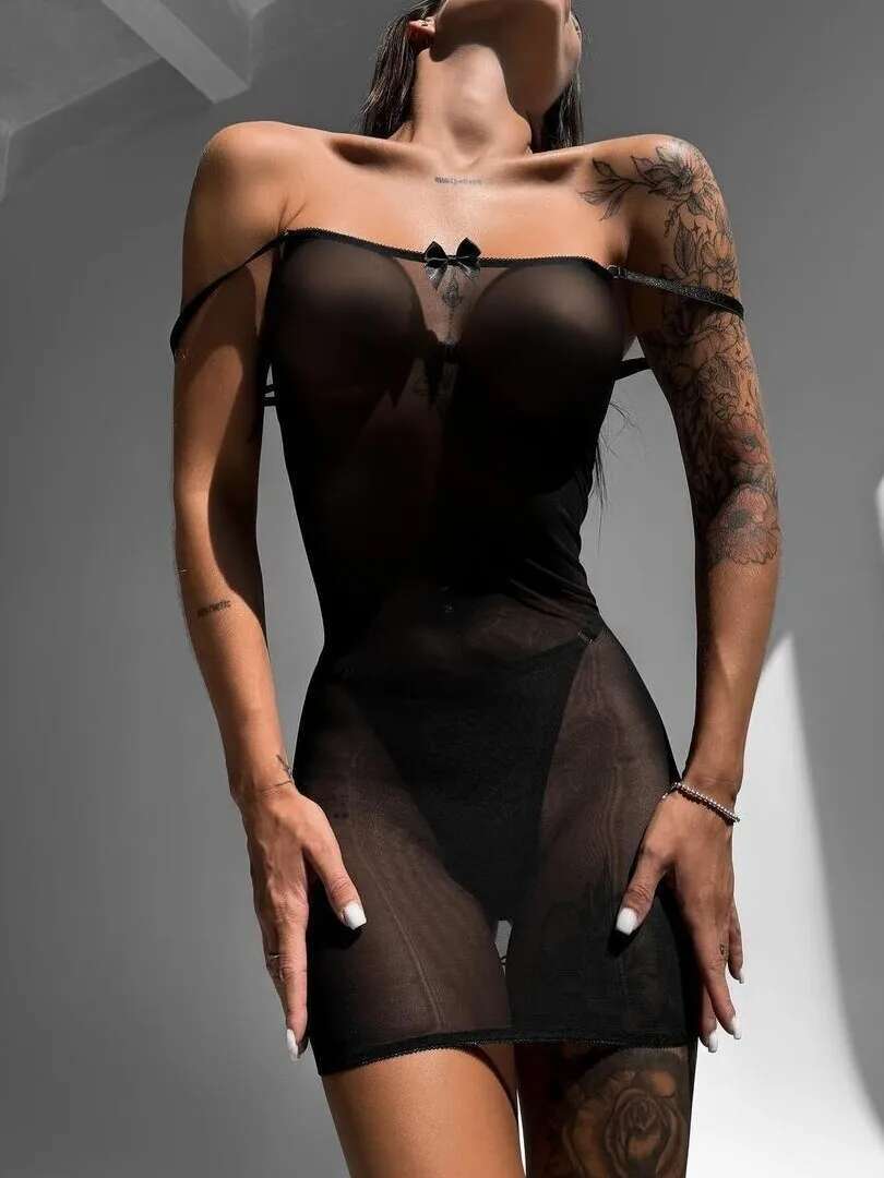 Shift Dress Sleeveless - Sexy hip abraçando arco vestido cruz