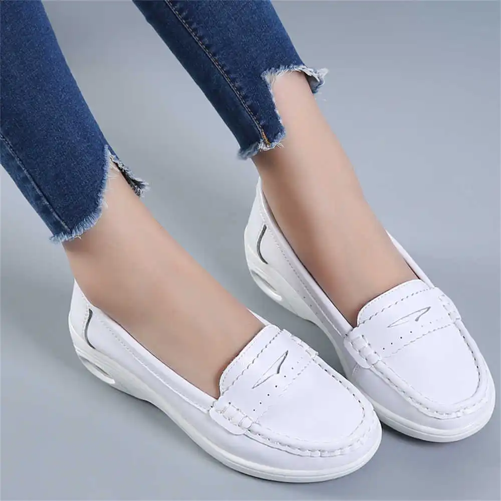 Sola grossa slipon branco form - Elderly Women Formal Wear avaliação e preço