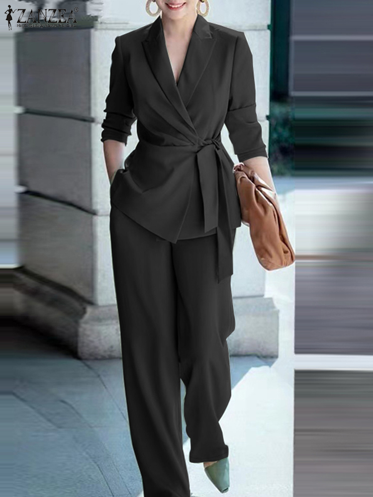 ZANZEA Conjunto Feminino de Es - Women Formal Wear Set avaliação e preço
