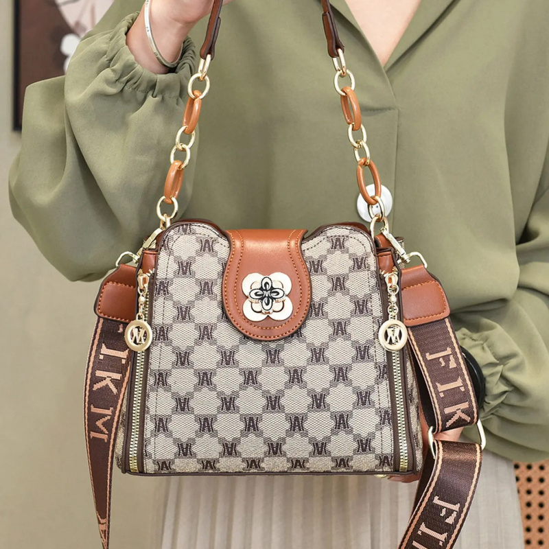 Bolsa de ombro vintage com est - Women'S Work Fashion avaliação e preço