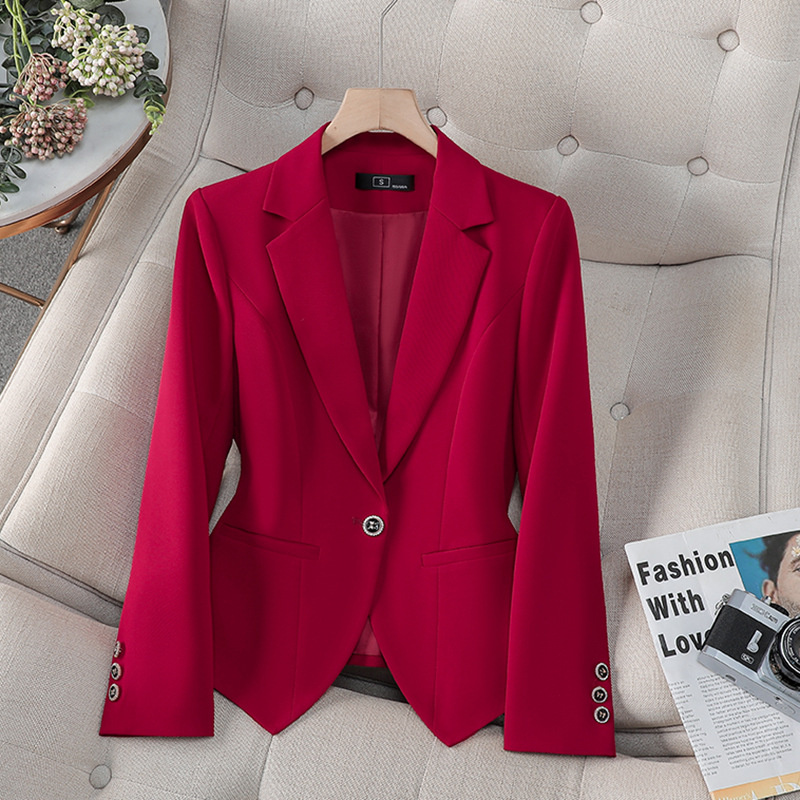 Novo Blazer Feminino Formal da - Women Formal Wear Black avaliação e preço