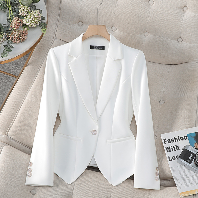 Novo Blazer Feminino Formal da - Women Formal Wear Black avaliação e preço
