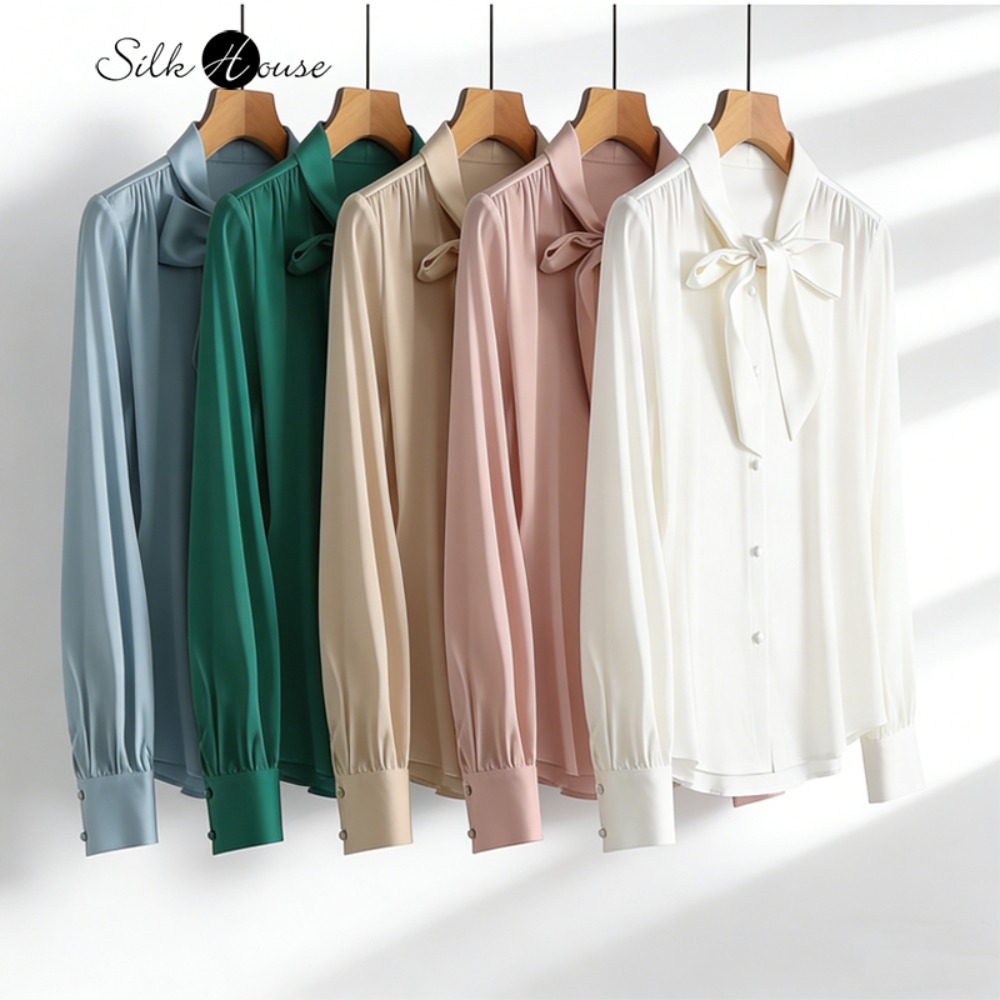 Moda Feminina 2026, Nova Coleç - Silk Blouse Button avaliação e preço