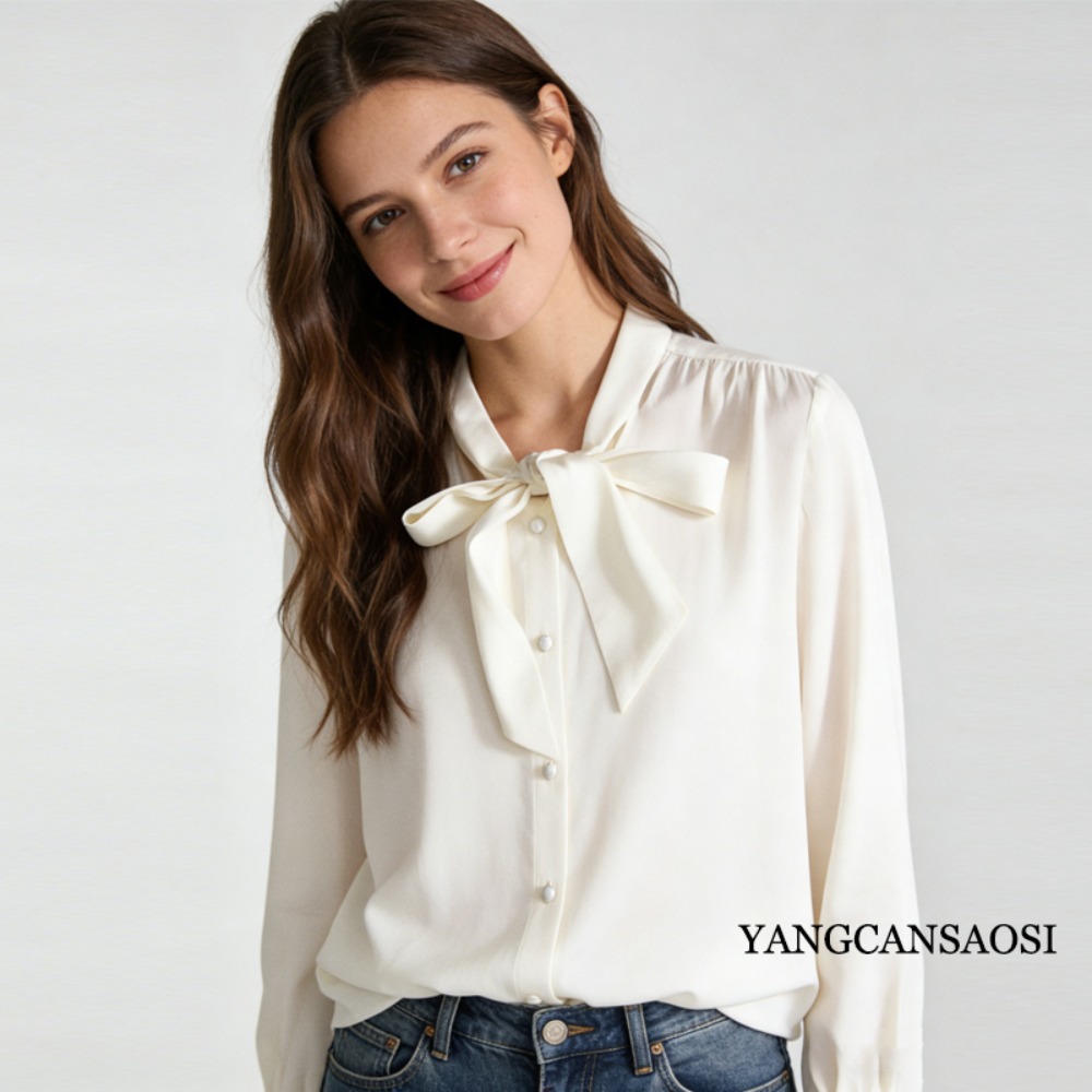 Moda Feminina 2026, Nova Coleç - Silk Blouse Button avaliação e preço
