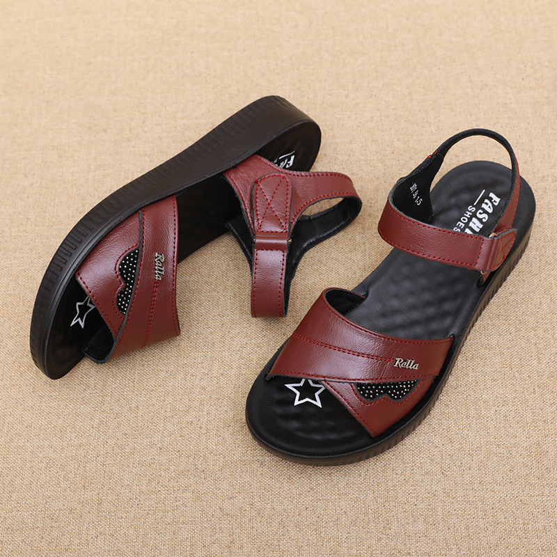 Sandálias Femininas Pretas de  - Formal Women Daily Wear Sandals avaliação e preço
