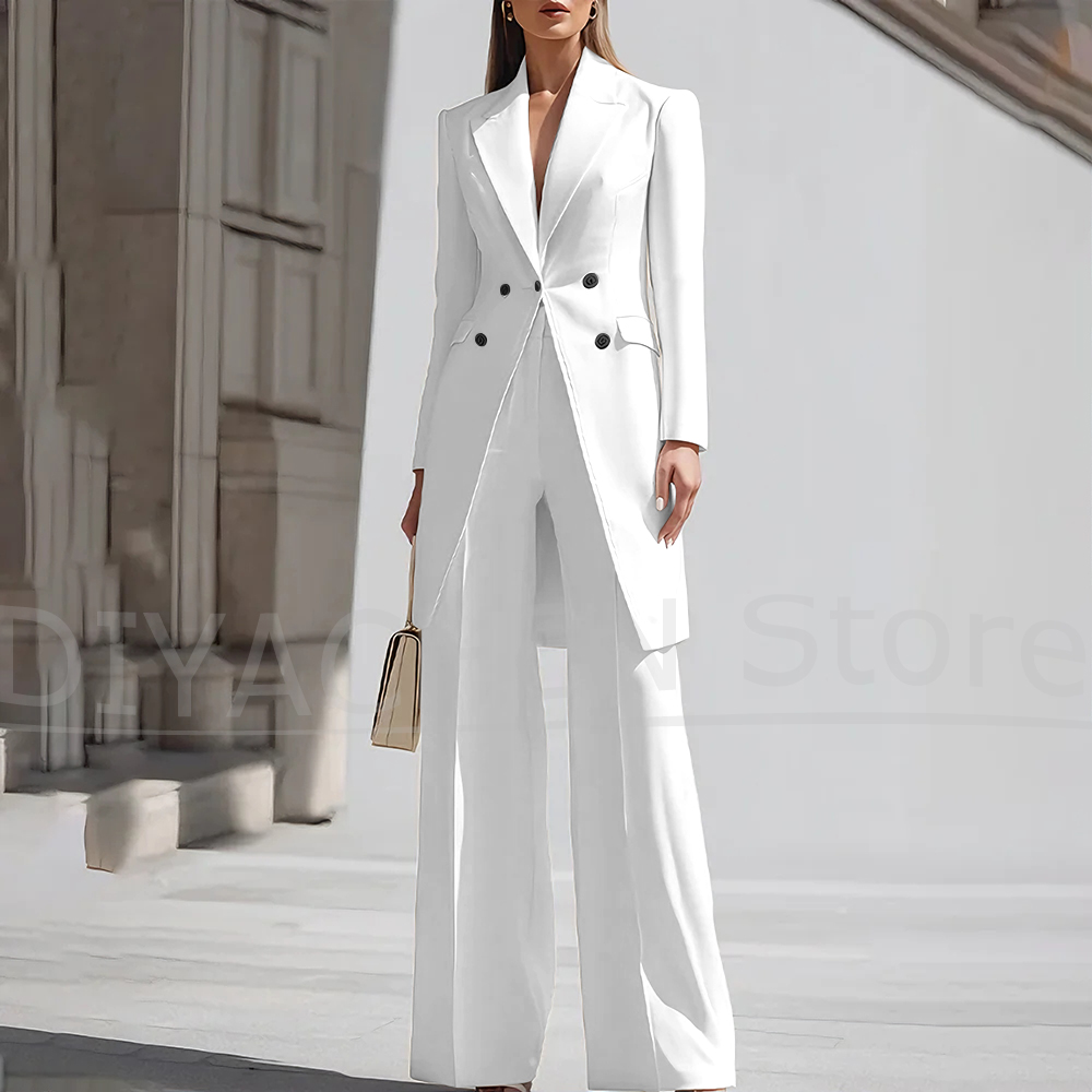 Conjuntos de calças femininas  - Women Formal Wear Set avaliação e preço