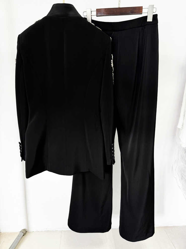 Conjunto de Blazer e Calças de - Women Formal Wear Set avaliação e preço