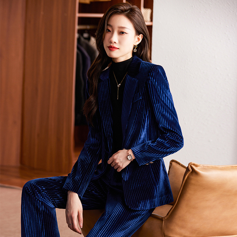 Blazer de veludo feminino para - High End Women'S Formal Wear avaliação e preço
