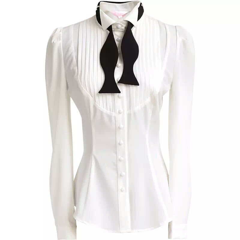 Gravata Borboleta Ajustável Pr - Women Formal Wear Black And White avaliação e preço