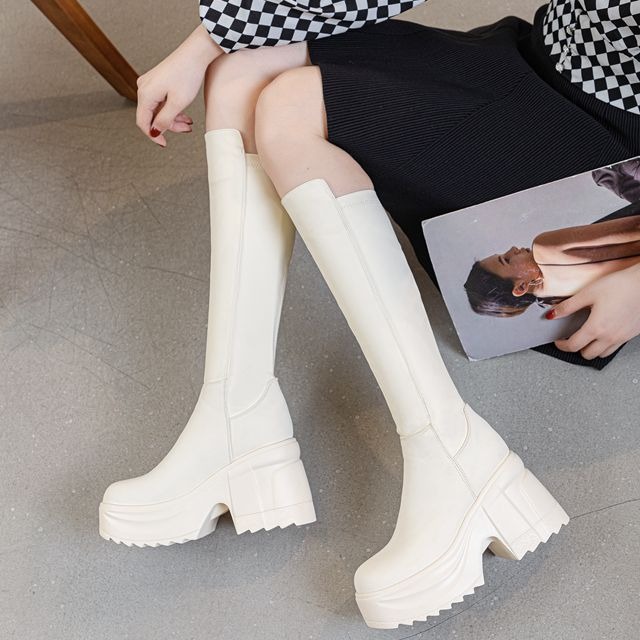 Botas femininas de salto alto  - Formal Wear Women Us avaliação e preço