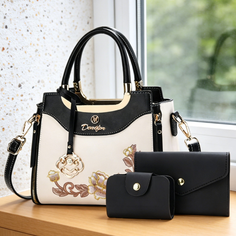 Conjunto de 3 peças de bolsas  - Women'S Work Fashion avaliação e preço
