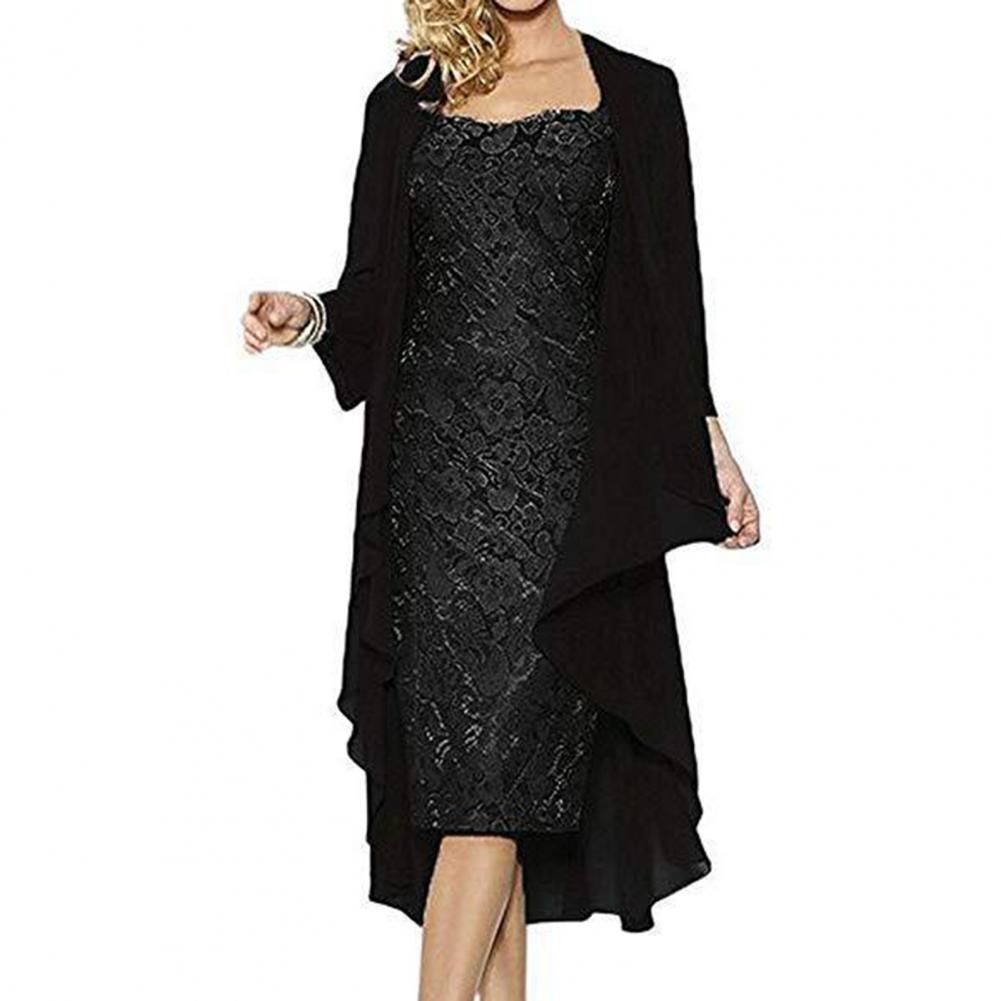Conjunto de vestido formal fem - Women Formal Wear Set avaliação e preço