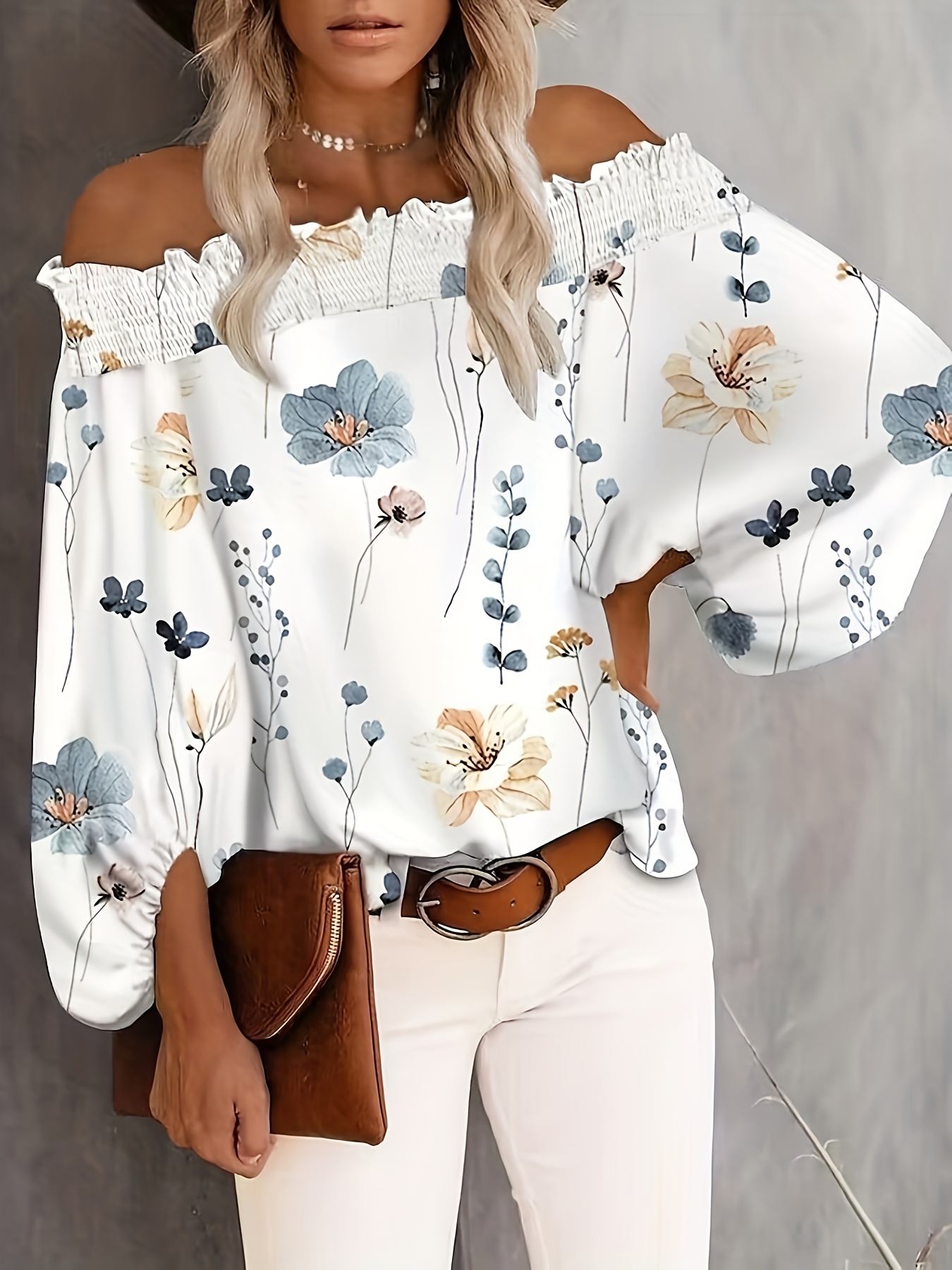 Blusa Casual Feminina Plus Siz - Women'S Formal Wear Blouse avaliação e preço