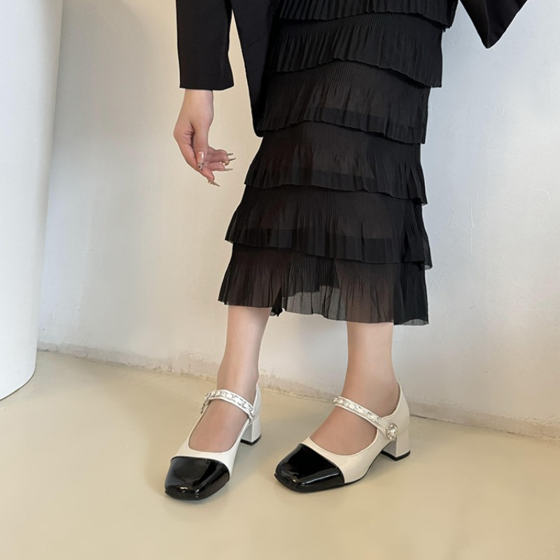 2026 Sandálias de Salto Alto c - Women Formal Wear Black And White avaliação e preço