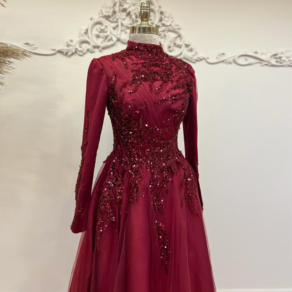 Vestido de baile com lantejoul - Women Formal Party Wear Dress avaliação e preço
