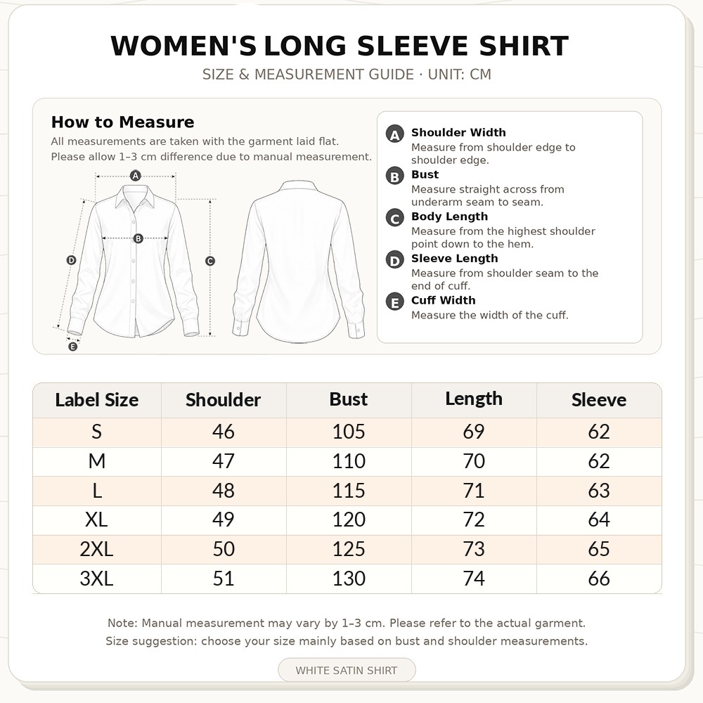 Camisa Feminina de Cetim com G - Silk Blouse Button avaliação e preço