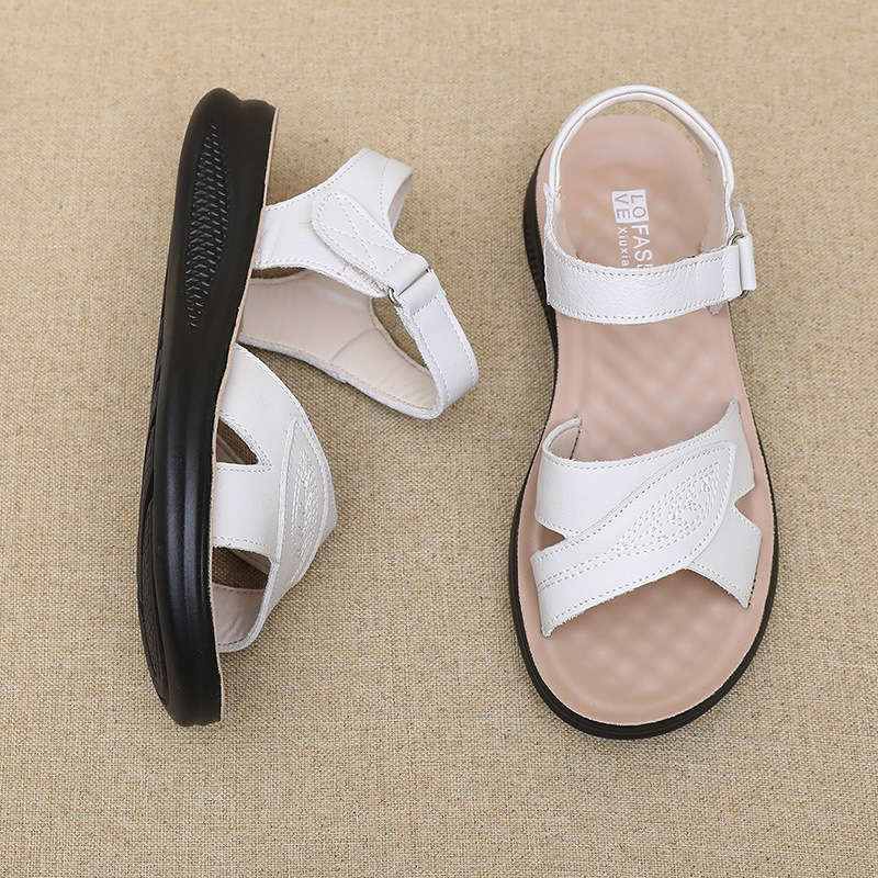 Sandálias Femininas Pretas de  - Formal Women Daily Wear Sandals avaliação e preço