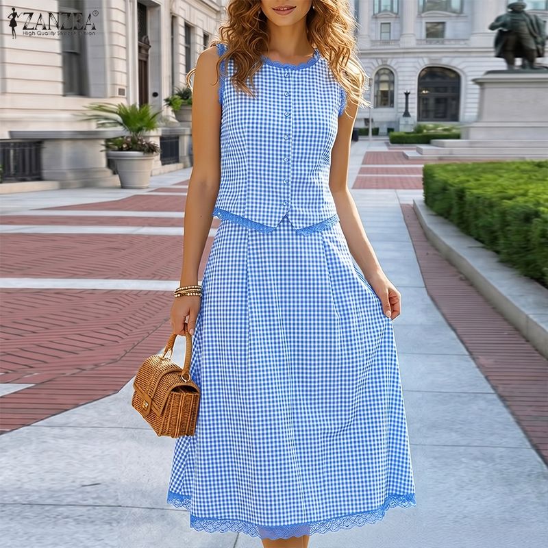Conjuntos Elegantes Femininos  - Shift Dress Sleeveless avaliação e preço