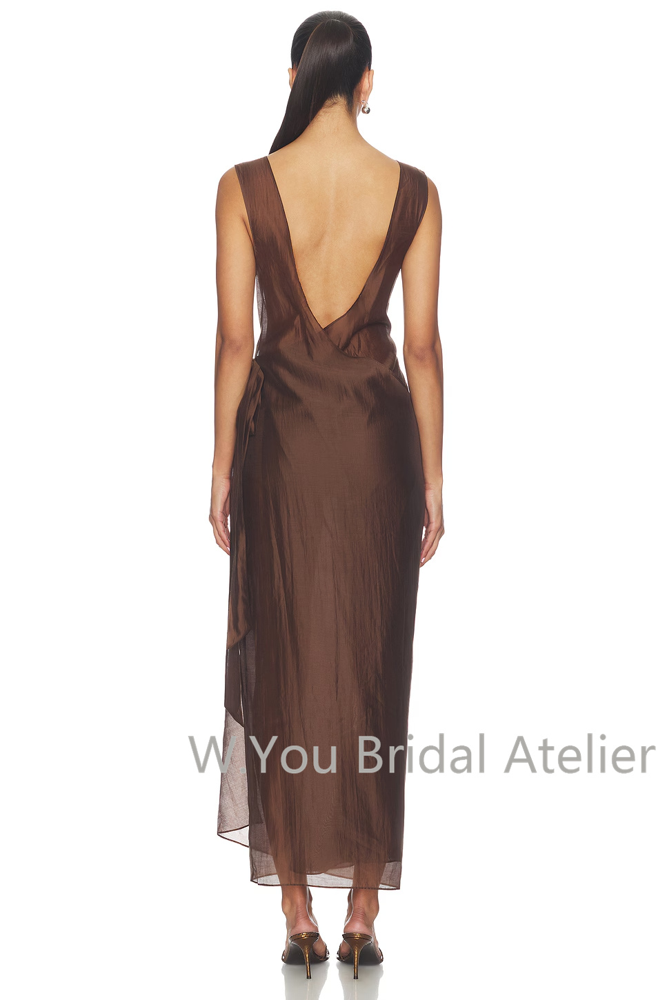 Vestidos de Noite Sem Mangas c - Women'S Formal Wear Wedding Guest avaliação e preço