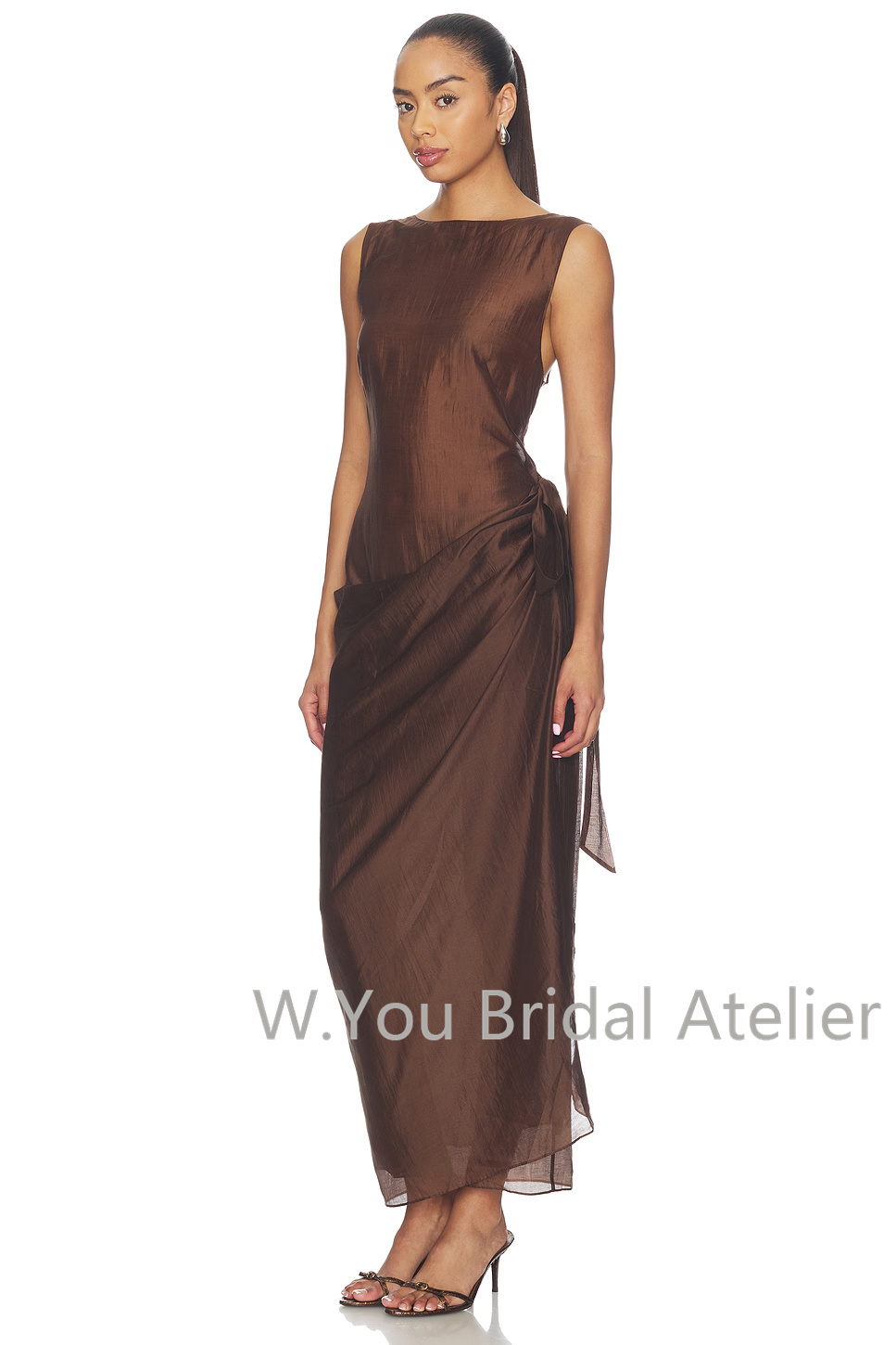 Vestidos de Noite Sem Mangas c - Women'S Formal Wear Wedding Guest avaliação e preço