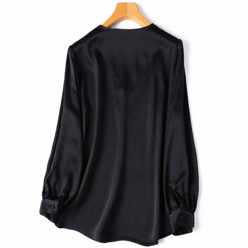 Blusa feminina de seda 93% sed - Silk Blouse Button avaliação e preço