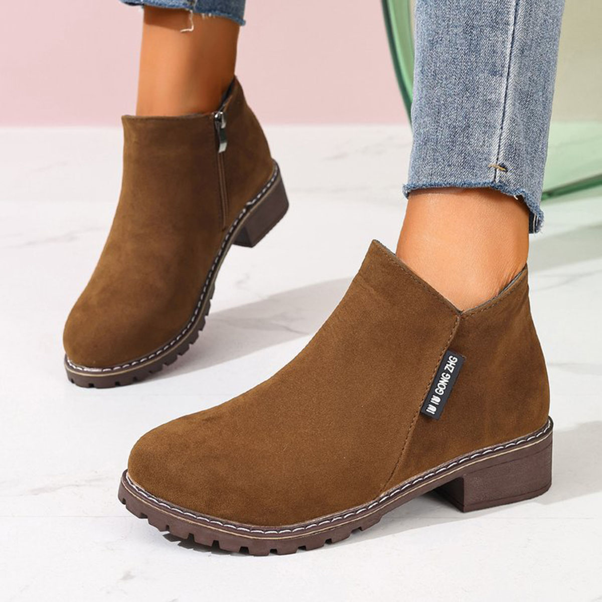 Botas Femininas de Outono Inve - Formal Wear Women Us avaliação e preço