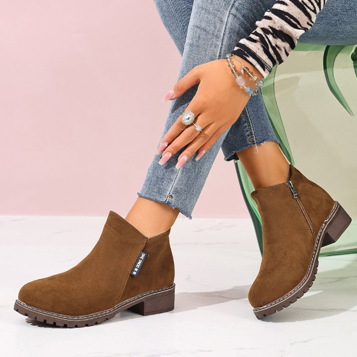 Botas Femininas de Outono Inve - Formal Wear Women Us avaliação e preço