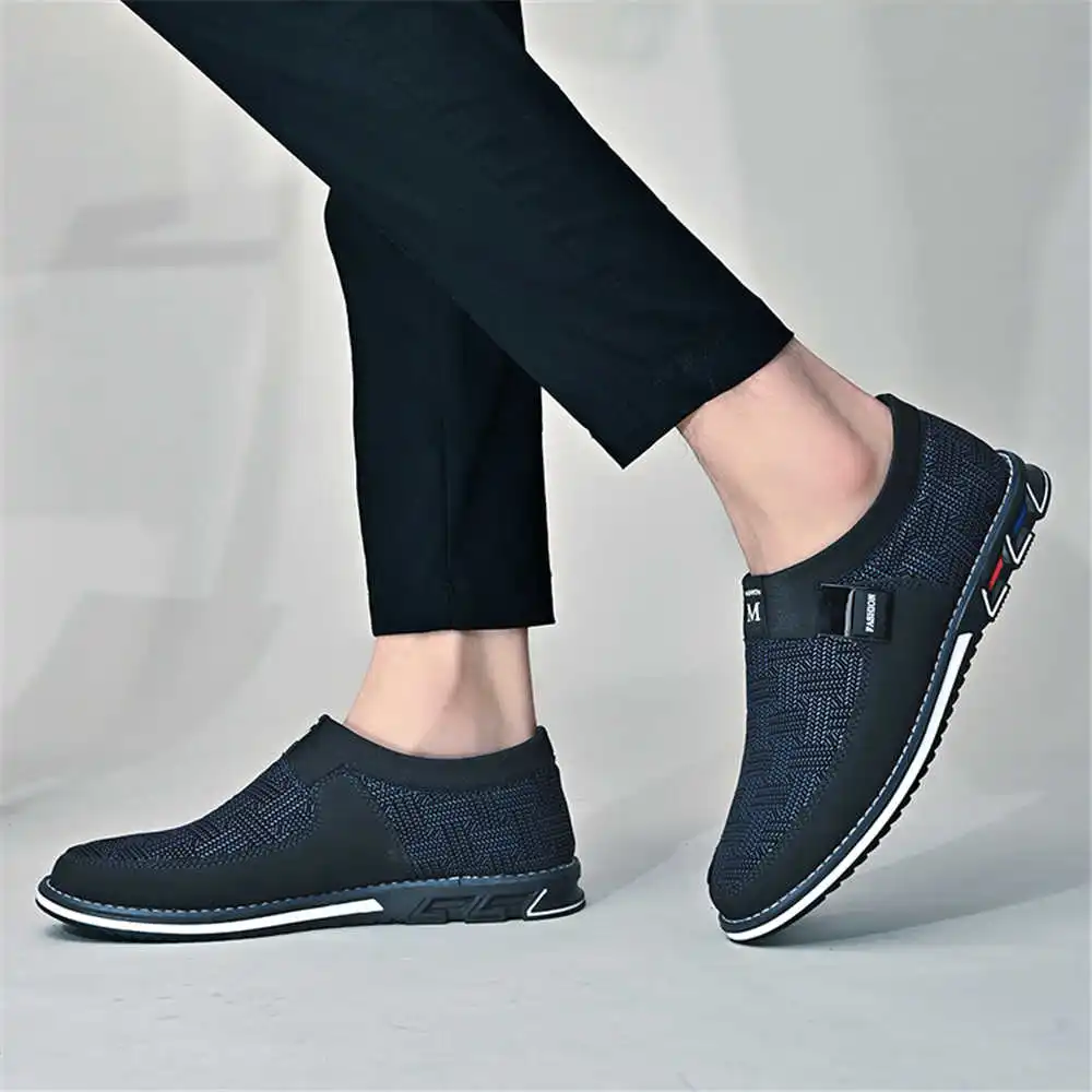 Azul escuro 44-45 sapatos de v - Elderly Women Formal Wear avaliação e preço