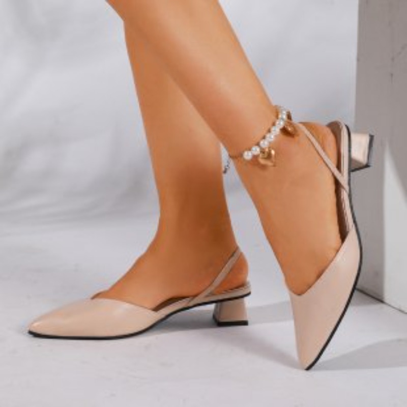 Sapatos femininos de salto alt - Formal Women Daily Wear Sandals avaliação e preço
