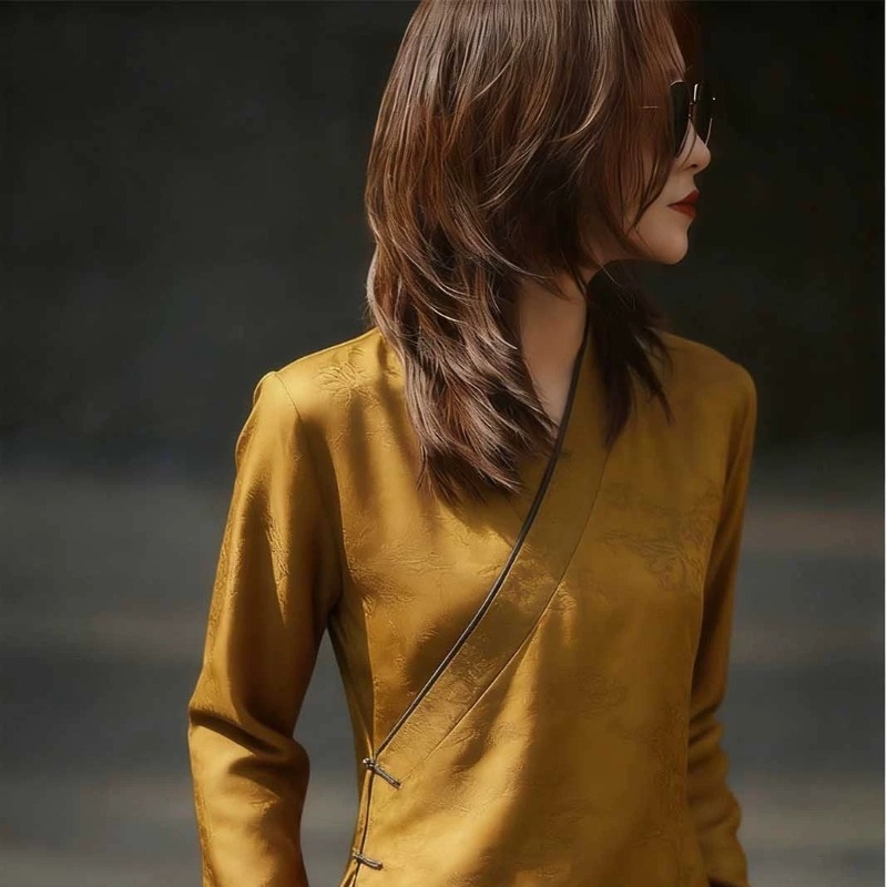 Blusas Femininas Estilo Chinês - Women'S Formal Wear Blouse avaliação e preço