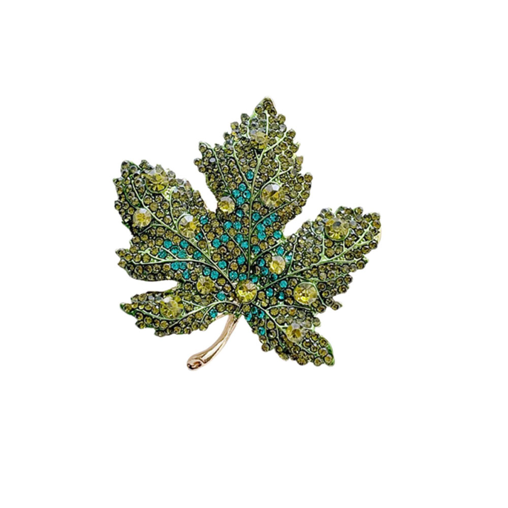 Broche de folha de bordo com s - High End Women'S Formal Wear avaliação e preço