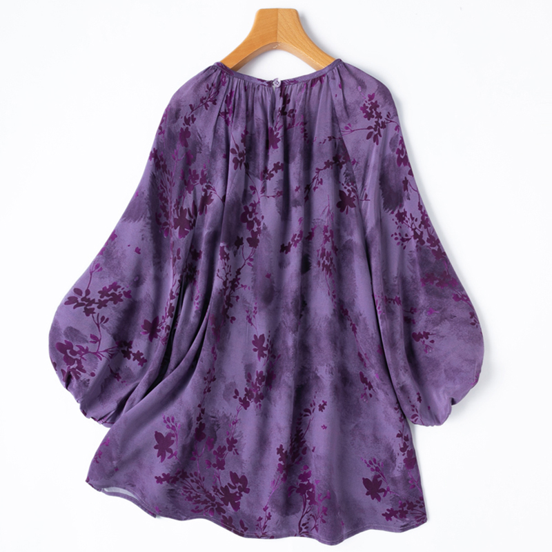 Blusa de seda feminina 100% cr - Silk Blouse Button avaliação e preço