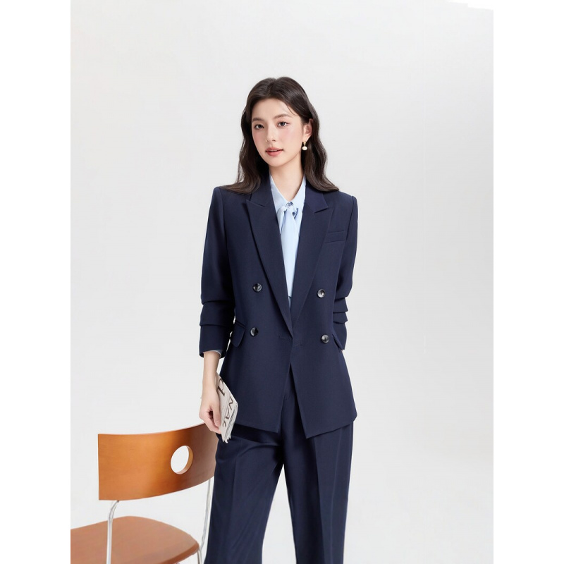 Novo Terno Feminino Azul Marin - High End Women'S Formal Wear avaliação e preço