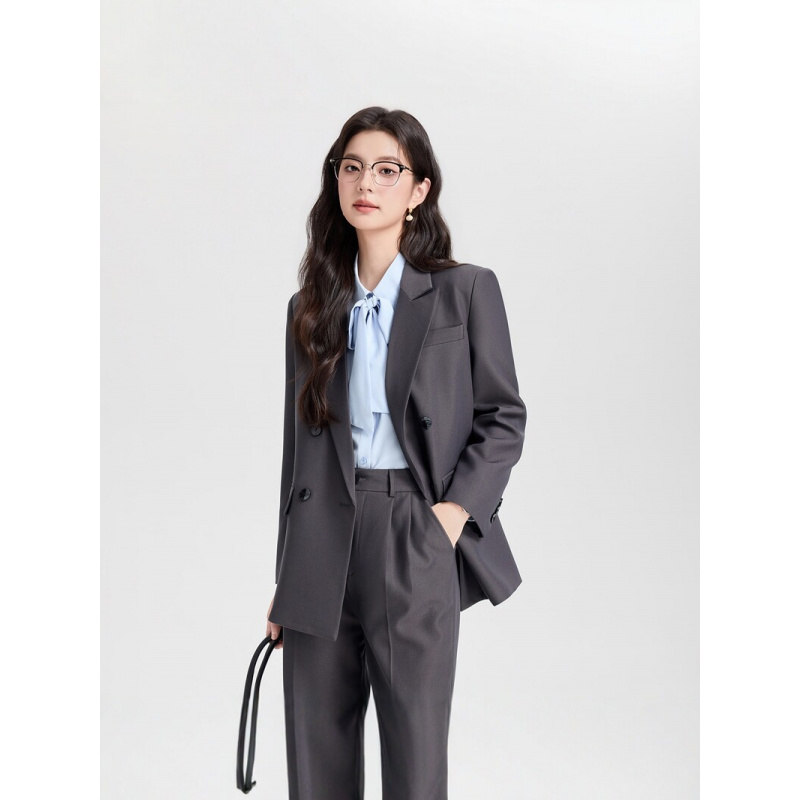 Novo Terno Feminino Azul Marin - High End Women'S Formal Wear avaliação e preço
