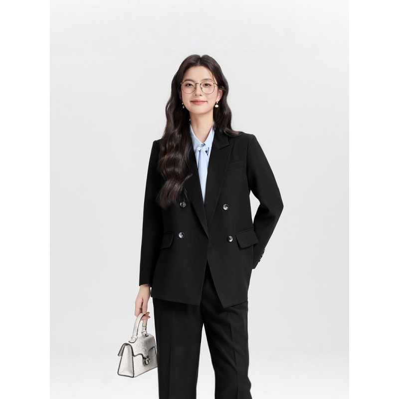 Novo Terno Feminino Azul Marin - High End Women'S Formal Wear avaliação e preço