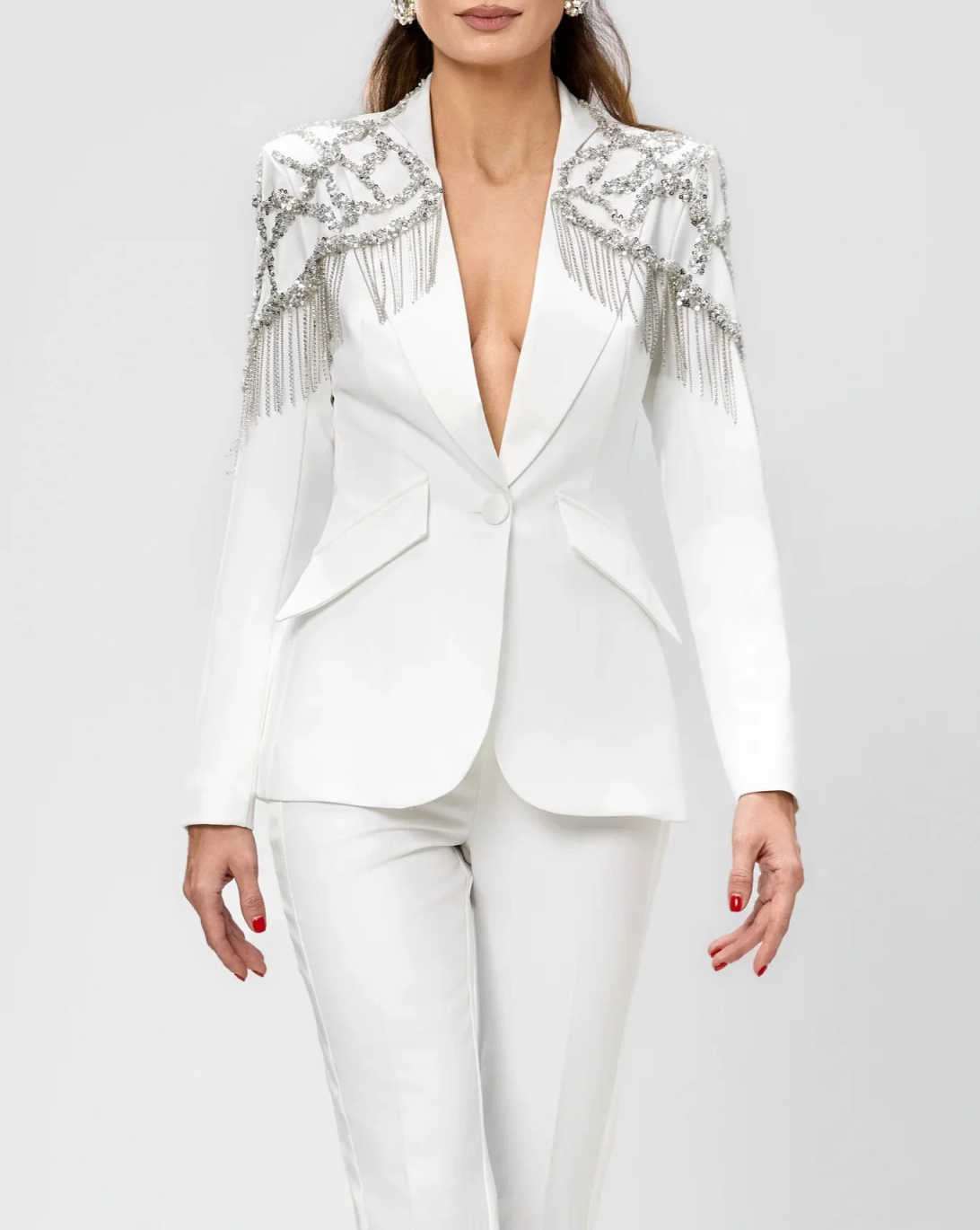 Ternos de casamento personaliz - Women'S Formal Wear Wedding Guest avaliação e preço