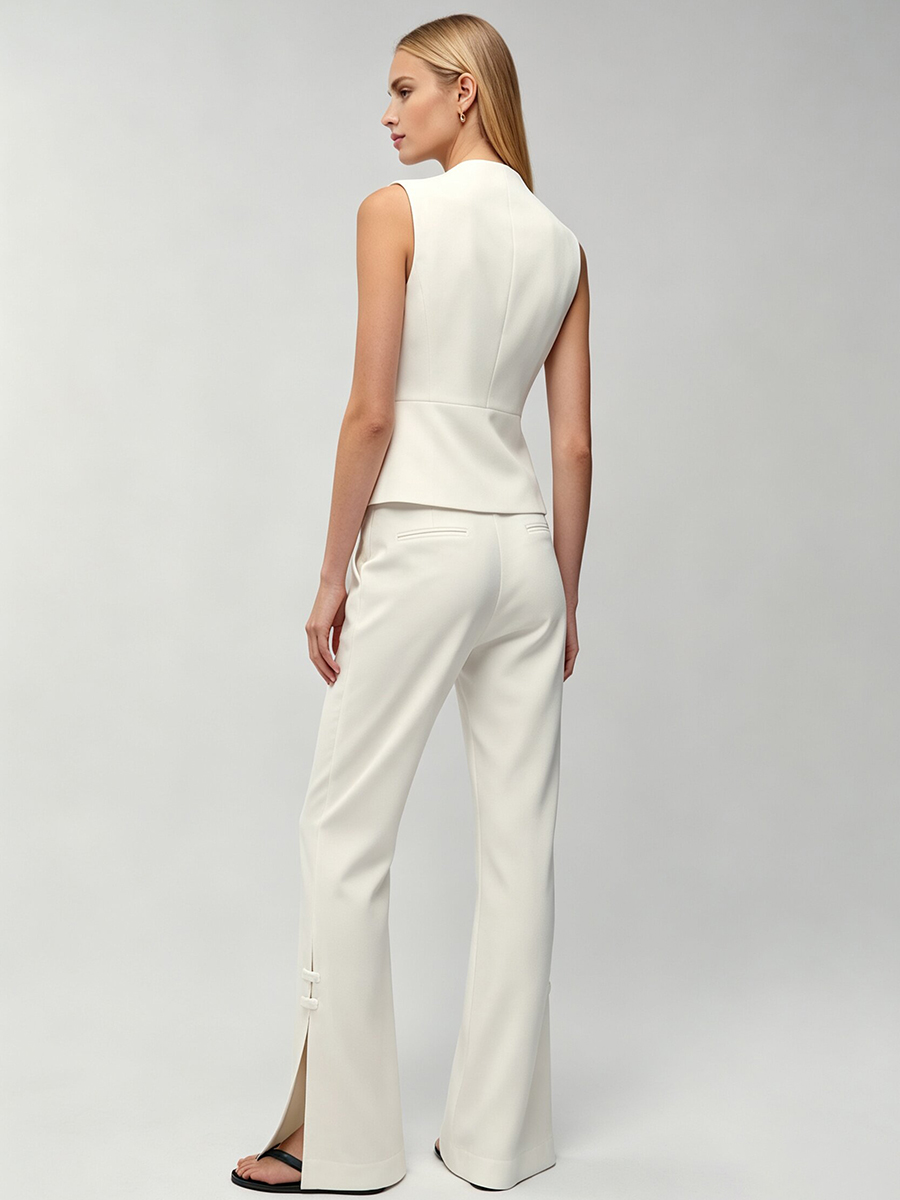 Conjunto Feminino LIMO Branco  - Women Formal Wear Set avaliação e preço