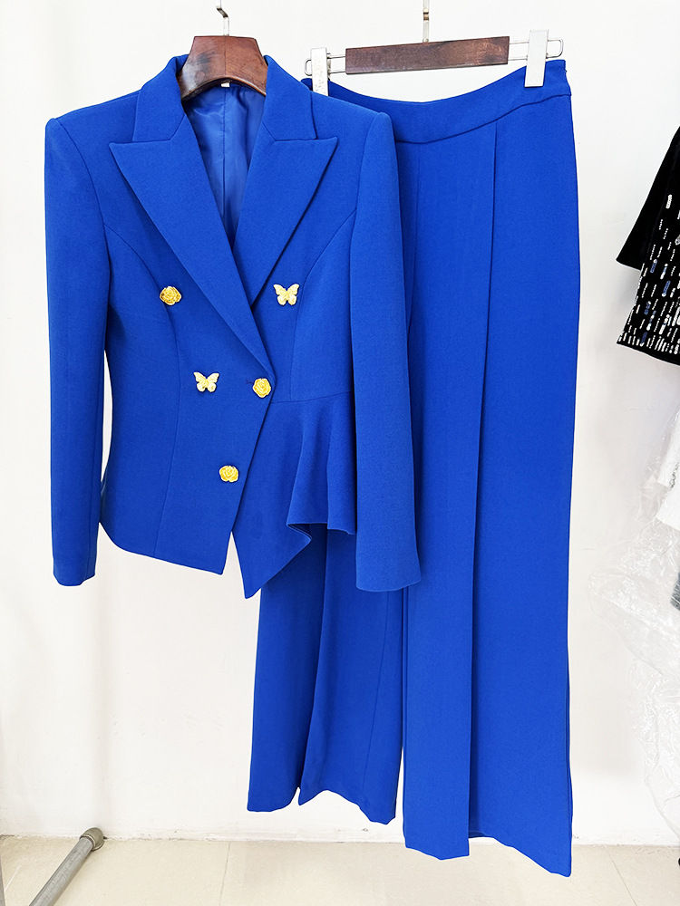 Conjunto de Blazer e Calças Re - Women Formal Wear Set avaliação e preço